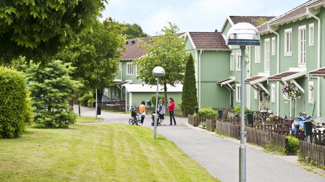 Äldre fasad före renovering